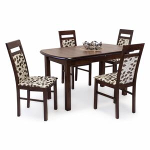 Dante asztal Léna székekkel | 4 személyes étkezőgarnitúra