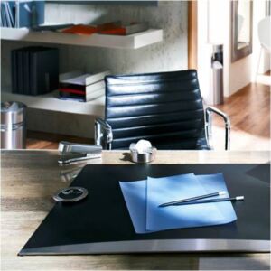 Akto matt acél-fekete íróasztal alátét