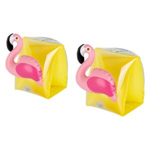 KIK Felfújható úszóujjak Flamingo - sárga, KX6785_1