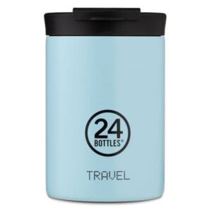 Travel PASTEL Cloud Blue 0,35l kávé termosz dupla falú utazó bögre