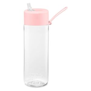 Original Bottle STL blushed kulacs, szívószáltartó sport kupakkal, pasztell rózsaszín, 740ml, Tritan-BPA mentes műanyag