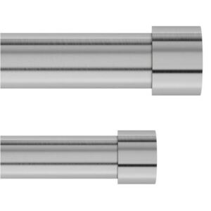 CAPPA 1 DBL ROD 305-457 NKL/STL függönykarnis, dupla, állítható, nikkel-acél, 305-457, acél