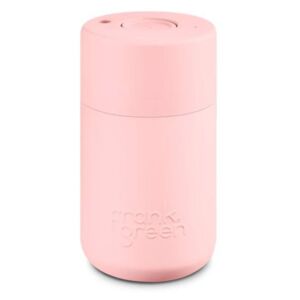 Original Cup blushed utazó bögre, nyomógombos kupakkal, pasztell rózsaszín, 340ml, Tritan-BPA mentes műanyag
