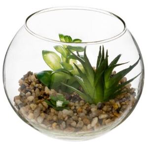 Növény üveggömbben 12 cm