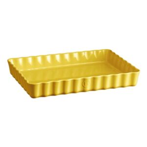 Élénk sárga szögletes sütőforma, 24 x 34 cm - Emile Henry