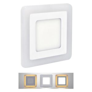 Solight Solight WD155 - LED beépíthető lámpa LED/18W+1xLED/6W 245x245 mm SL0006