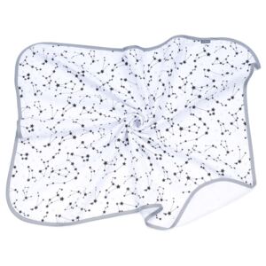 Prémium kétrétegű muszlin takaró - Csillagkép, fehér