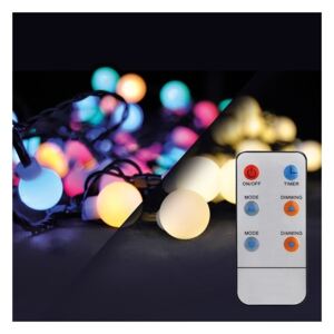 Solight Solight 1V08-RGB - LED RGB Szabályozható kültéri karácsonyi lánc 15 m 100xLED/230V SL0499