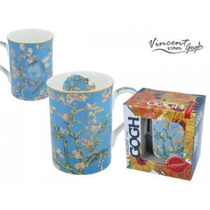 Van Gogh Mandulavirágzás porcelán bögre - 420 ml - CARMANI
