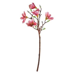 FLORISTA magnólia 5 virággal rózsaszín, 50cm