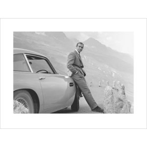 James Bond 007 - Aston Martin Festmény reprodukció, (80 x 60 cm)
