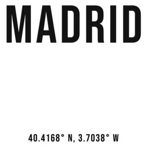 Exkluzív Művész Fotók Madrid simple coordinates, Finlay Noa