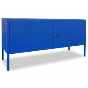 Kék TV szekrény 118 x 40 x 60 cm