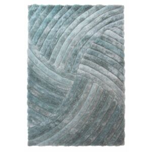 Furrow zöld szőnyeg, 80 x 150 cm - Flair Rugs