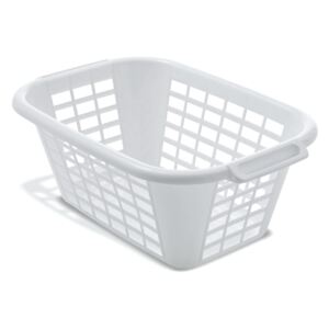 Rect Laundry Basket fehér szennyeskosár, 40 l - Addis