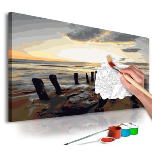 Festés számok szerint Bimago - Beach (Sunrise) | 60x40 cm