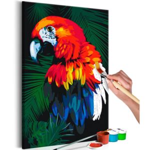 Festés számok szerint Bimago - Parrot | 40x60 cm