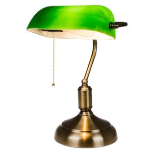 V-TAC Banker asztali lámpa (E27) zöld