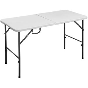 Összecsukható kerti asztal HDPE - 120 cm
