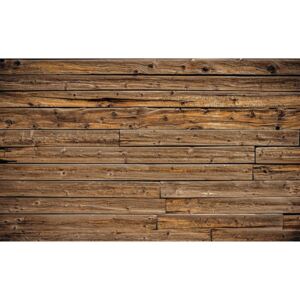 Buvu Fotótapéta: Fából készült fal - 254x368 cm