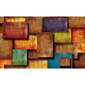 Fotótapéta: Színes mozaik - 184x254 cm