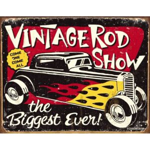Fémplakát - Vintage Rodshow