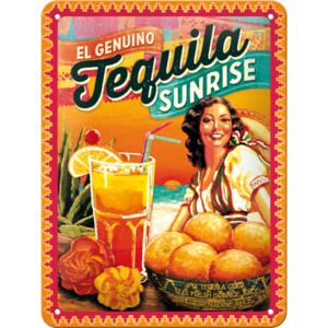 Nostalgic Art Fémplakát: Tequila Sunrise - 20x15 cm