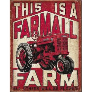 Fémplakát - Farmall Farm