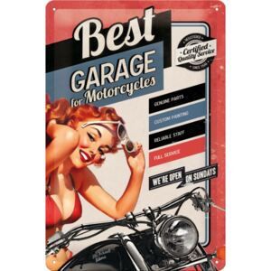 Nostalgic Art Fémtáblák - Best Garage (Red)