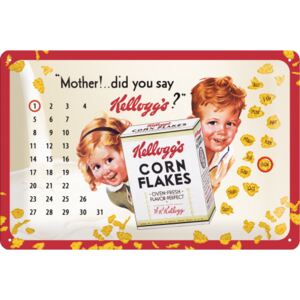 Nostalgic Art Fémtáblák – Kellogg's Corn Flakes (naptár)