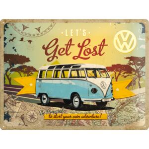 Nostalgic Art Fémtáblák: VW Let's Get Lost - 30x40 cm