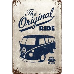 Nostalgic Art Fémtáblák – VW The Original Ride (szürke)