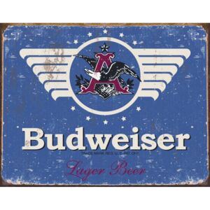 Fémplakát - Budweiser (logo)