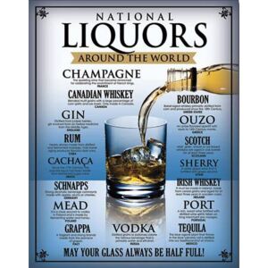 Fémplakát - National Liquors