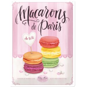 Nostalgic Art Fémplakát – Macarons de Paris