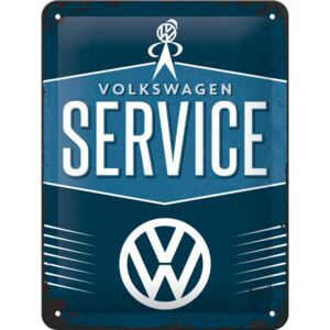 Nostalgic Art Fémplakát: VW Service - 20x15 cm