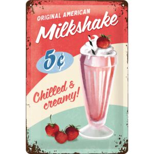 Nostalgic Art Fémtáblák - Milkshake