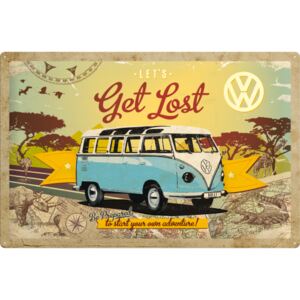 Nostalgic Art Nostalgic Art Fémplakát - VW Let's Get Lost