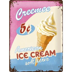 Nostalgic Art Fémtáblák: Ice Cream - 40x30 cm