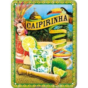 Nostalgic Art Fémplakát: Caipirinha - 20x15 cm