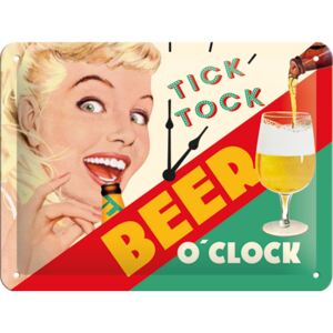 Nostalgic Art Fémplakát - Beer O'Clock