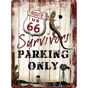 Nostalgic Art Fémtáblák – Route 66 Parking Only