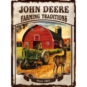 Nostalgic Art Fémtáblák - John Deere (Farming traditions)