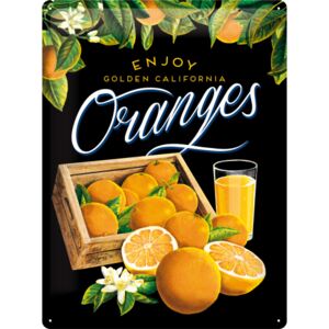 Nostalgic Art Fémplakát – Enjoy Oranges