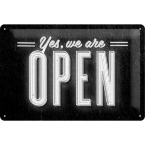Nostalgic Art Fémtáblák - We Are Open