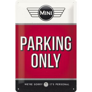 Nostalgic Art Fémtáblák – Mini Cooper Parking Only