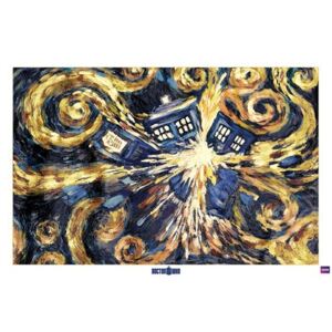 Plakát - Doctor Who (Exploding Tardis)
