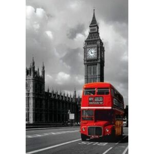 Plakát - London Red Bus (1)