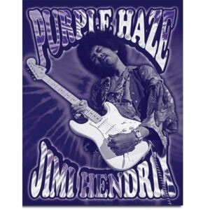 Fémplakát - Jimi Hendrix (Purple Haze)