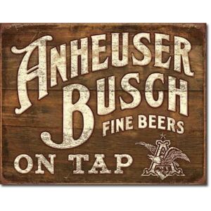 Fémplakát - Anheuser-Busch (Fine Beer)